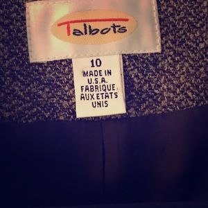 Talbots’s Tweed blazer size 10
